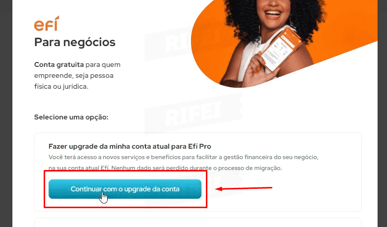 imagem efi para negocios